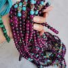 Malas, malas tibétains, japa mala, sadhana nepal, méditation, yoga, lithothérapie, Mala Rubis zoisite, spiritualité
