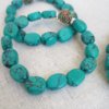 Bracelet, howlite bleu,turquoise, bracelet howlite, bracelet en pierre, pierre, bracelet tibétain, sadhana nepal, spiritualité, méditation, yoga
