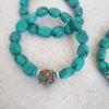 Bracelet, howlite bleu,turquoise, bracelet howlite, bracelet en pierre, pierre, bracelet tibétain, sadhana nepal, spiritualité, méditation, yoga