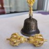 Cloche Tibétaine et Dorje taille M,Cloche Tibétaine et Dorje, méditation, yoga, cloche tibétaine, cloche et vajra, bell and bajra, Sadhana nepal
