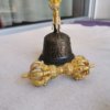 Cloche Tibétaine et Dorje taille L, méditation, cloche méditation, yoga , spiritualité, Sadhana Nepal