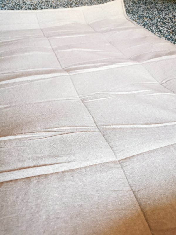Tapis de yoga, tapis de yoga en chanvre et coton, yoga mat, yoga, méditation, tapis de yoga , méditation, Spiritualité, sadhana nepal
