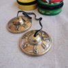 Tingsha Om mane Padme Hum , Tingsha ,Méditation, spiritualité, yoga, cymbales tibétans, tingshas tibétans, sadhana nepal, guérison, tingshas 5 métaux