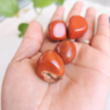 Jaspe rouge roulée , pierre roulée, lithothérapie, pierres naturelles, pierres , jaspe rouge, sadhananepal