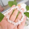 Bracelet cristal de roche, cristal de roche, lithothérapie, bracelet pierre, pierres naturelles, bracelet pierre , spiritualité, méditation, yoga, SadhanaNepal