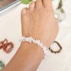 Bracelet cristal de roche, cristal de roche, lithothérapie, bracelet pierre, pierres naturelles, bracelet pierre , spiritualité, méditation, yoga, SadhanaNepal