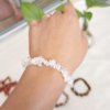 Bracelet cristal de roche, cristal de roche, lithothérapie, bracelet pierre, pierres naturelles, bracelet pierre , spiritualité, méditation, yoga, SadhanaNepal