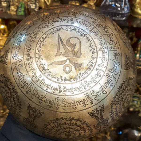 Bol chantant métatron,bol himalayen, bol tibétain, bol de méditation, yoga, méditation, spiritualité, Sadhana Nepal